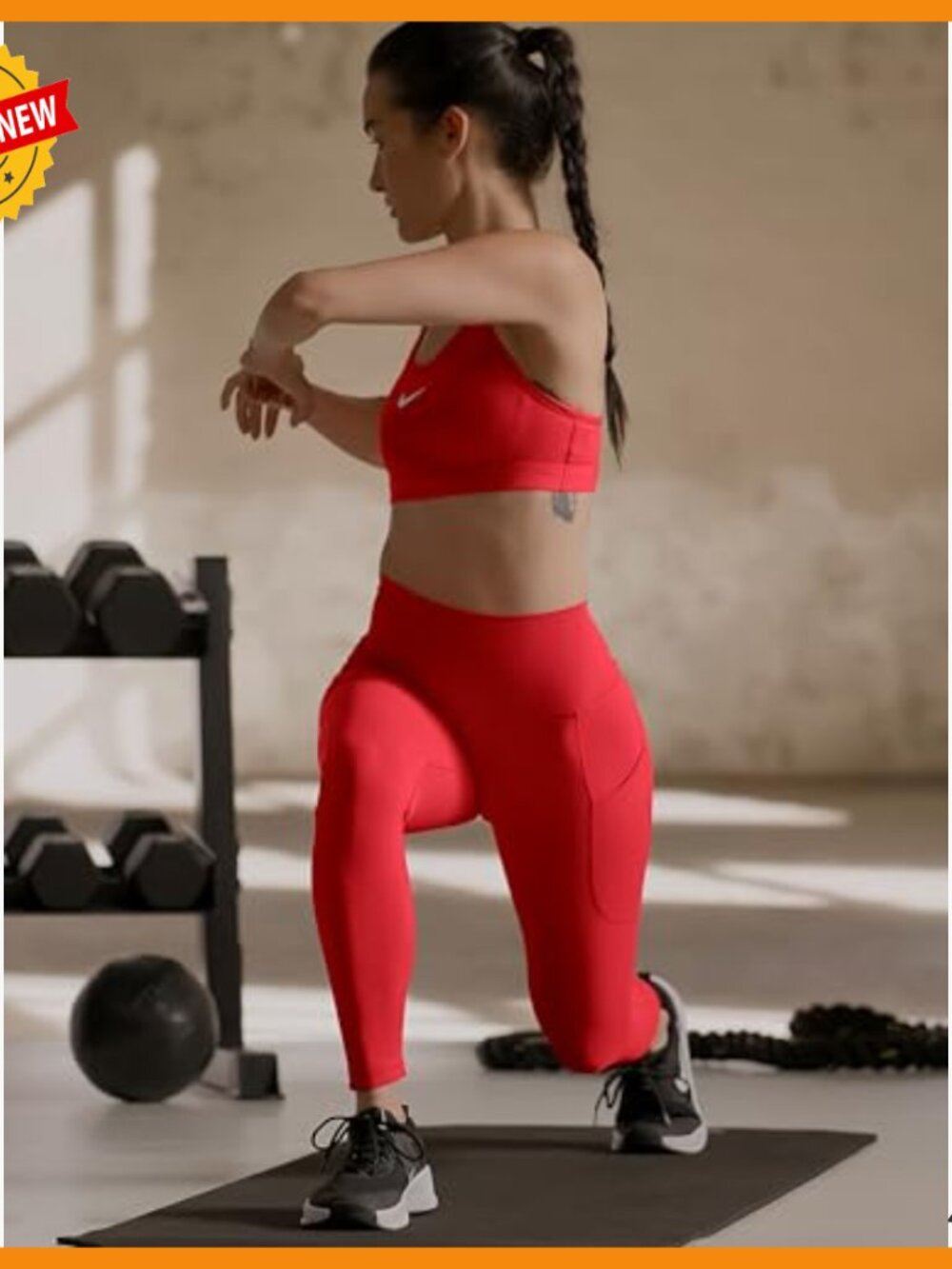 High-Waisted 7/8 Leggings for Women, Activewear, Yoga, Workout - Picture 2 of 7